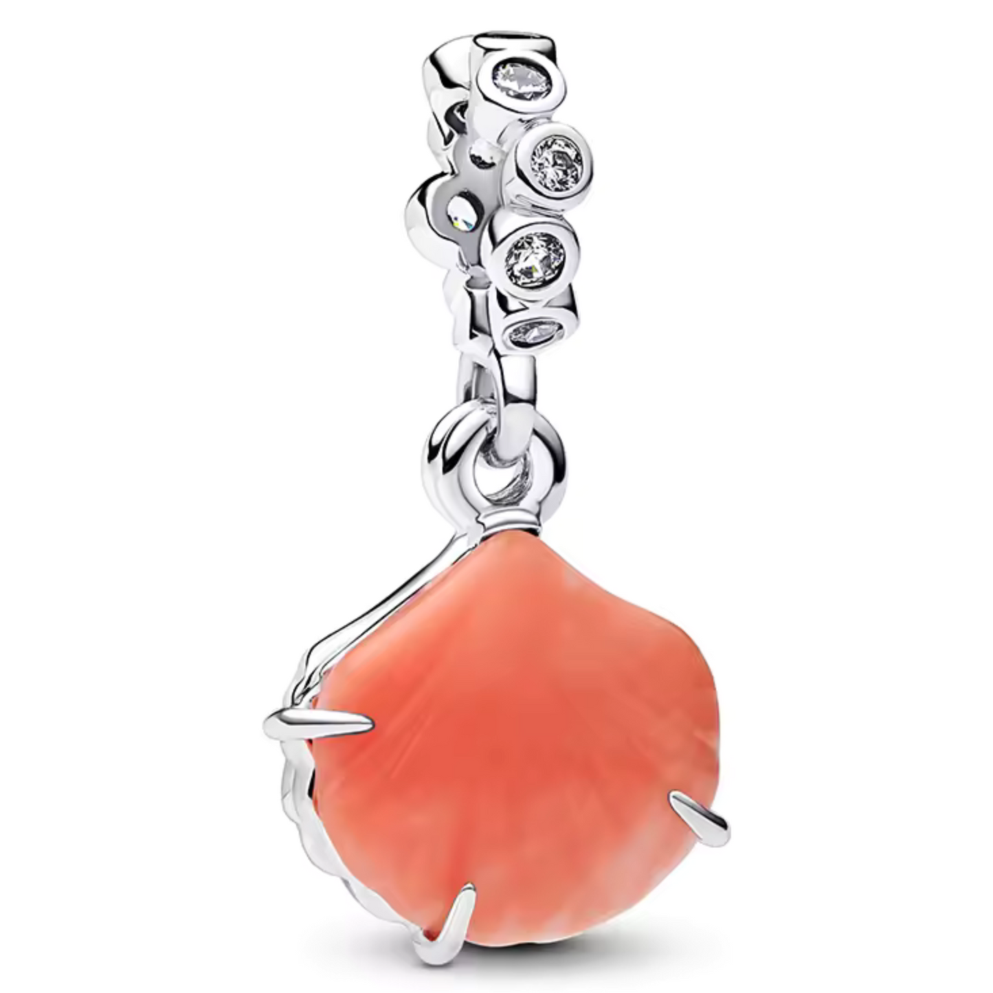Double Coral Shell Pendant Charm – Escape and Marine Sweetness
