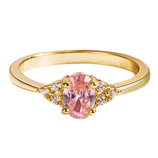 Gold- und Rosenring – Aurore Inspiration