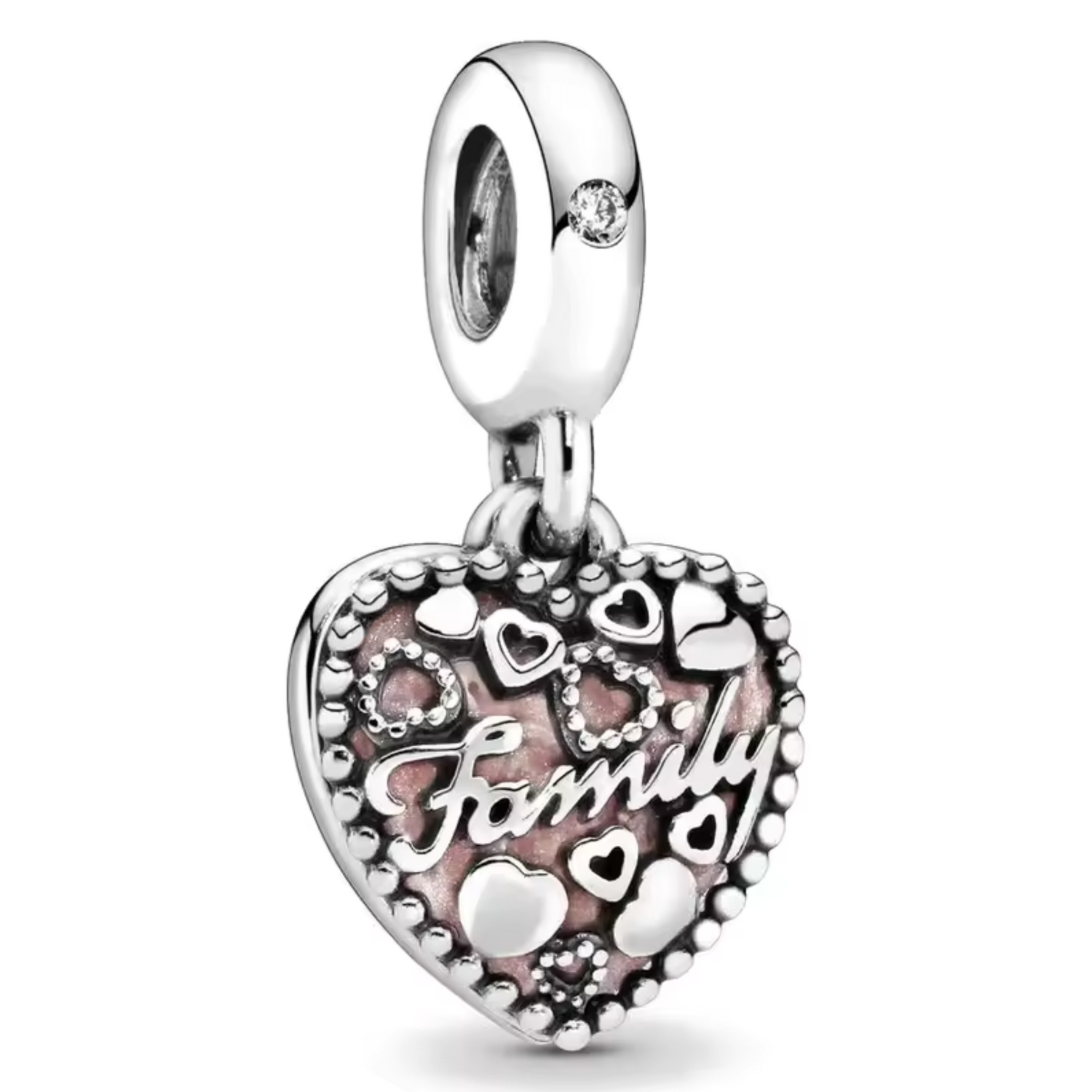 Family Heart Charm