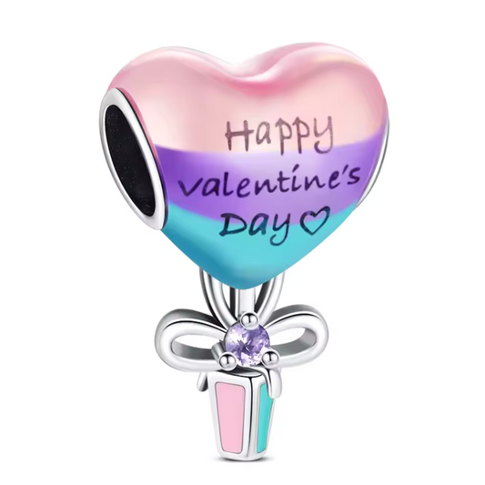 Heart Gift Charm - Happy Valentine's Day