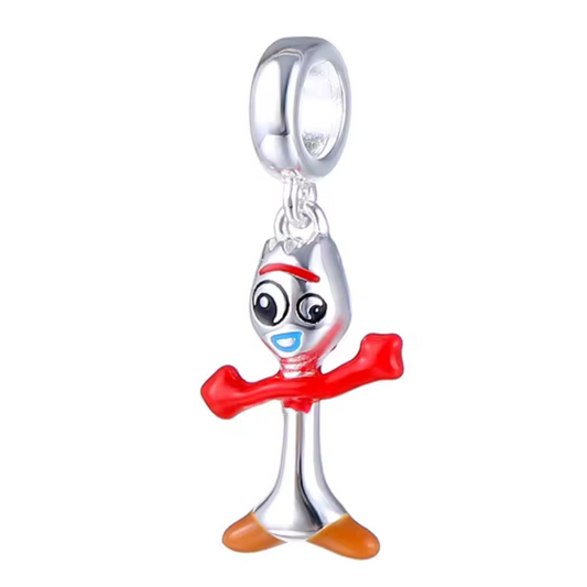 Forky Fork Charm – Symbol für Kreativität und Akzeptanz