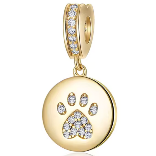 Dog Paw Medallion