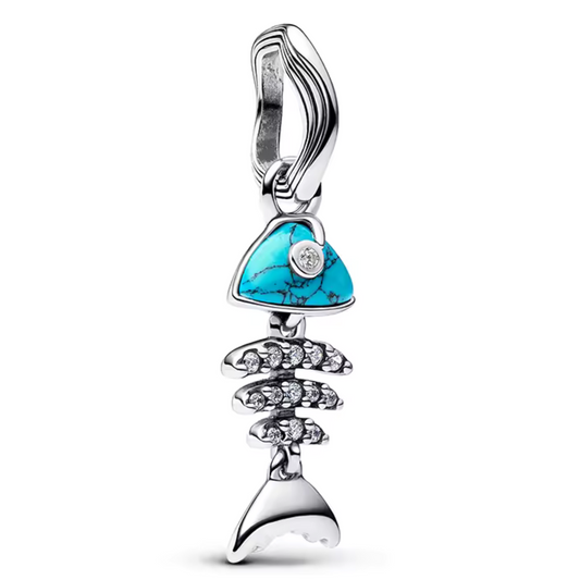 Fish Skeleton Pendant Charm – Originality and Marine Spirit