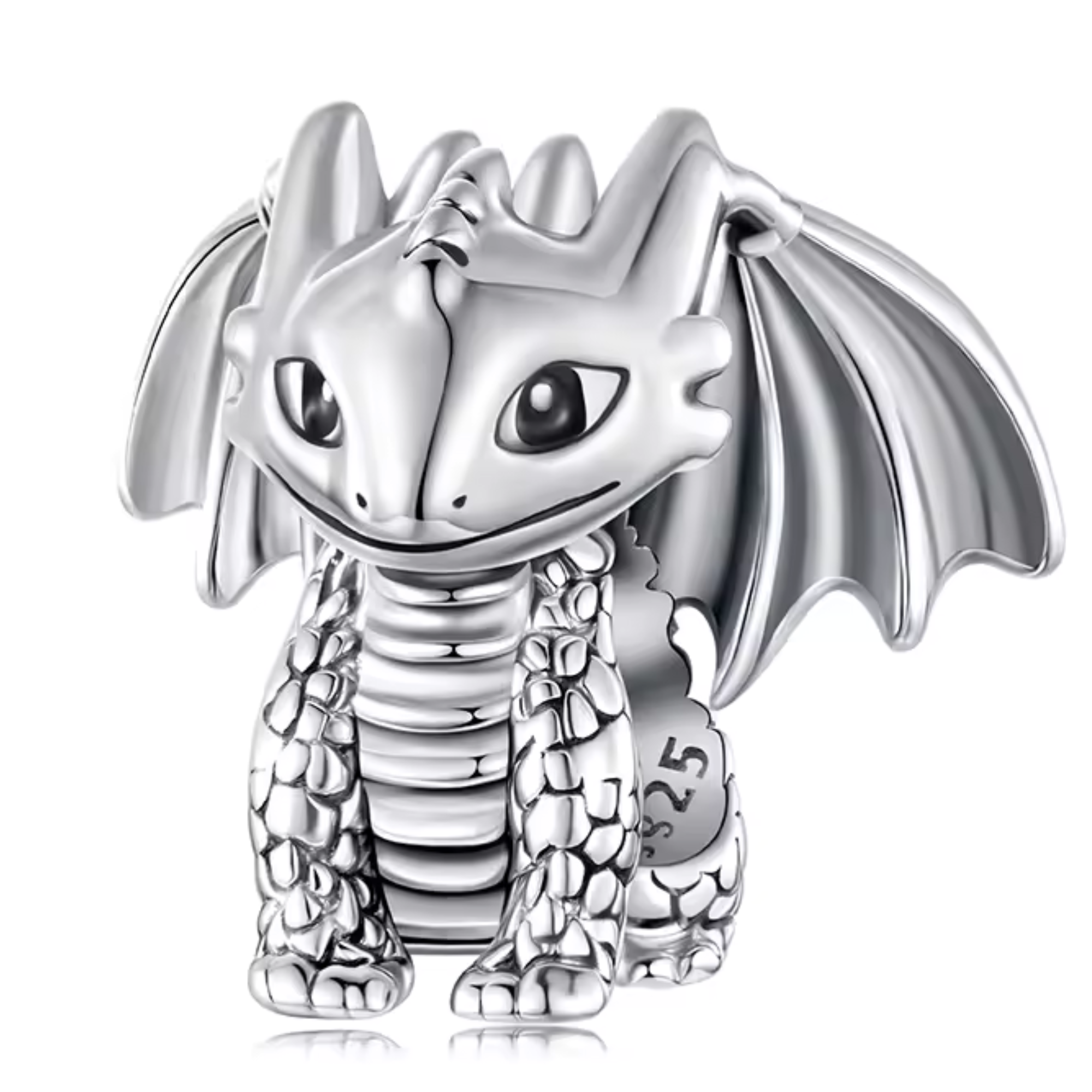 Silver Dragon Charm – Strength and Mystery