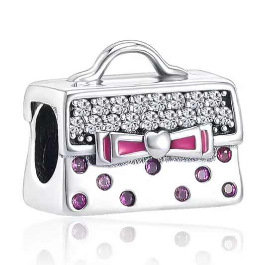 Charm - Handbag with Pink Bow