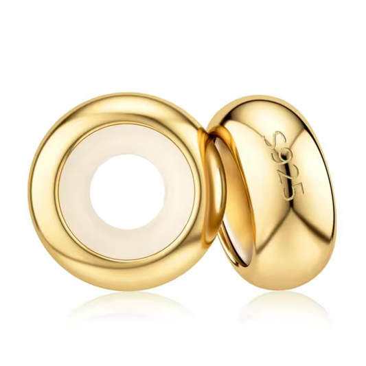 Gold Spacer Charm – Luxury and Refinement