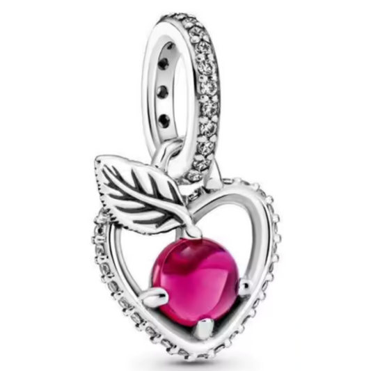 Herz- und Apfel-Charm – Verzauberte Eleganz