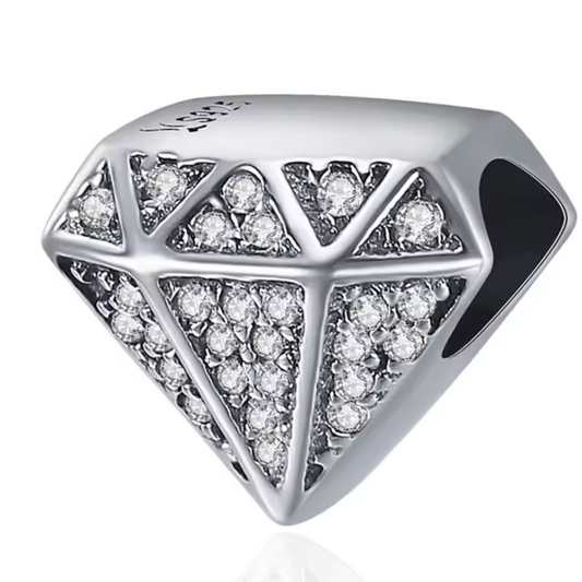 Charm - Diamant avec Strass