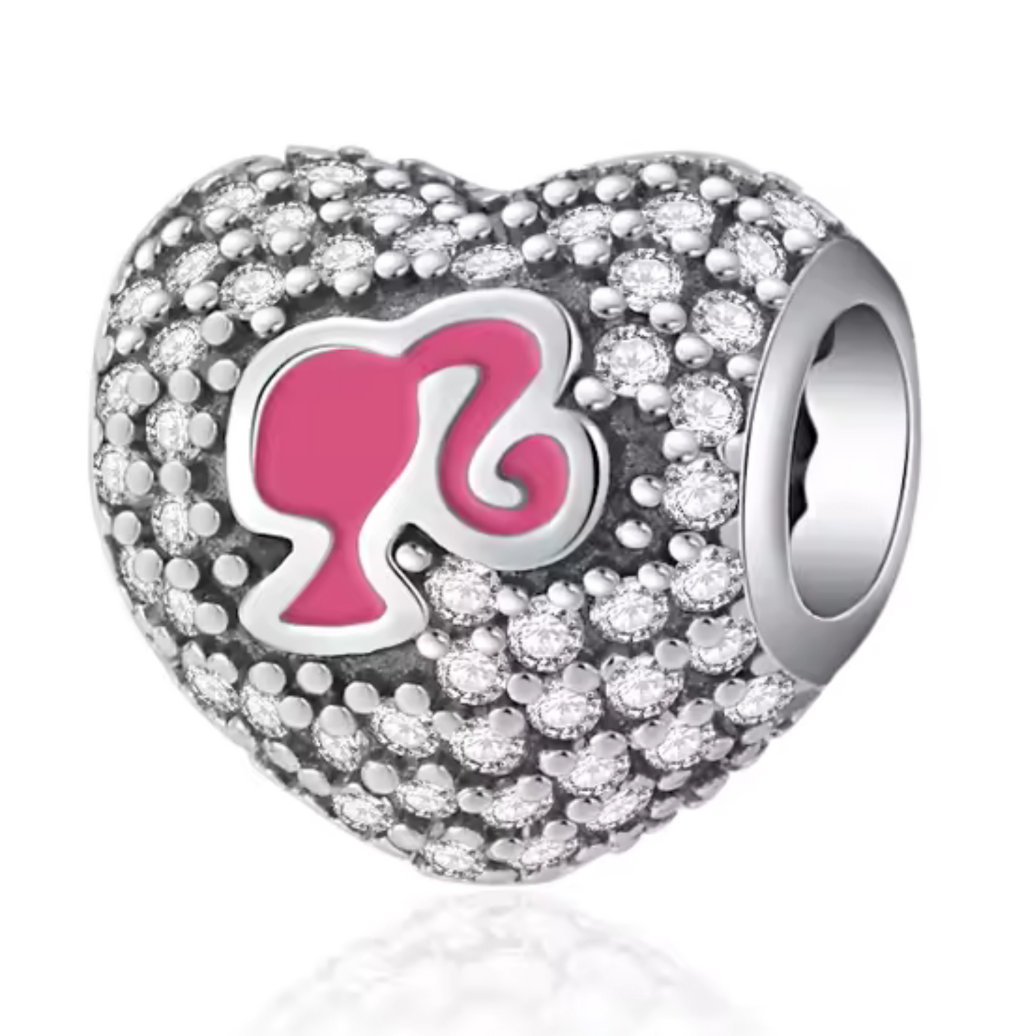 Barbie Heart Charm