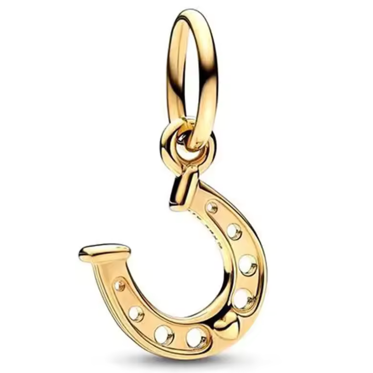 Golden Horseshoe Charm