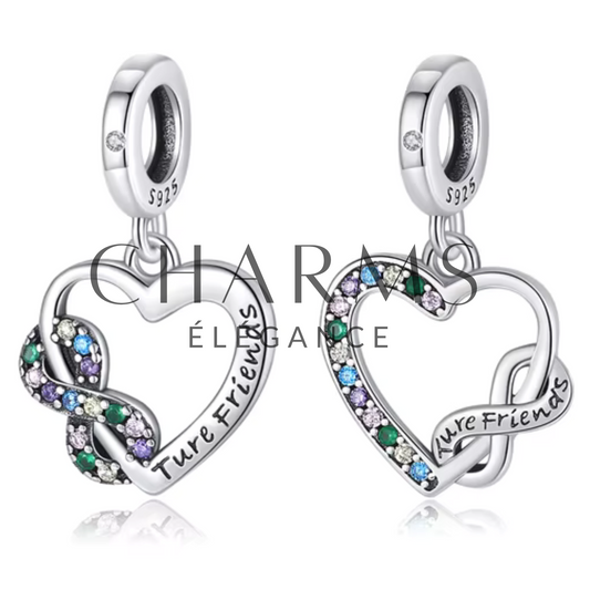 Lot de 2 Charms Ture Friends - Charms Élégance