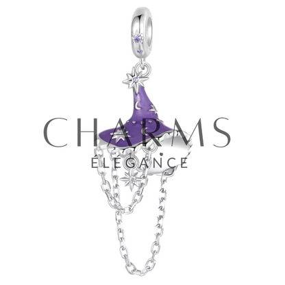 Charm - Chapeau de Sorcière Violet