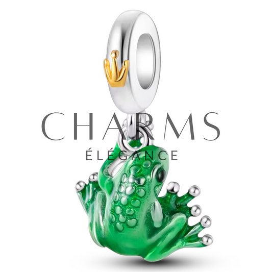 Charm Grenouille – Symbole de Chance et de Joie - Charms Élégance