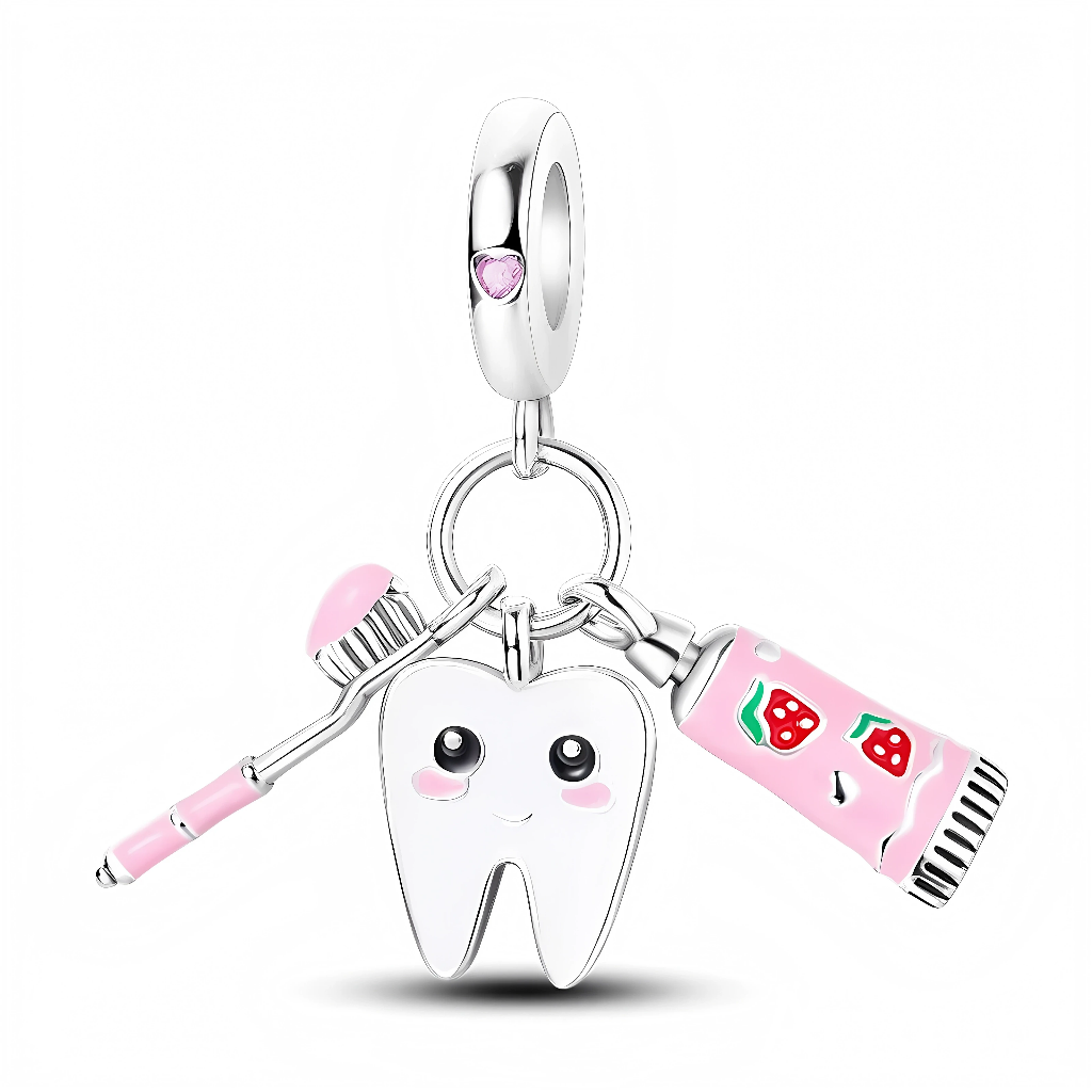 Charm Pendentif - Dent de Lait et Fée des Dents
