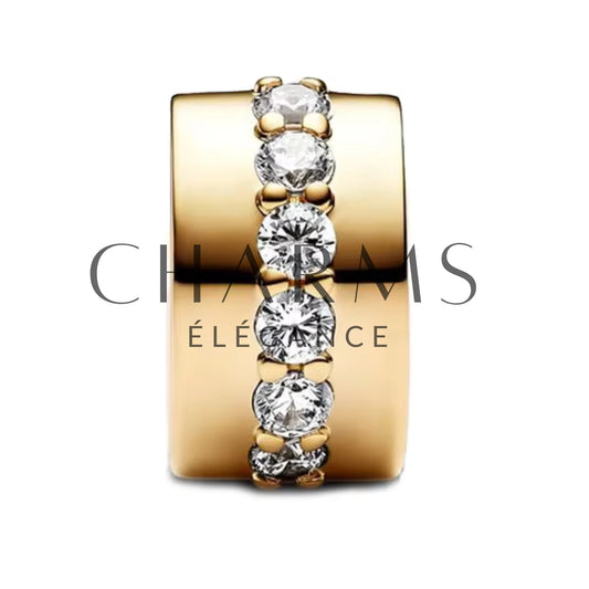 Charm Clips - Rangée Scintillante - Charms Élégance