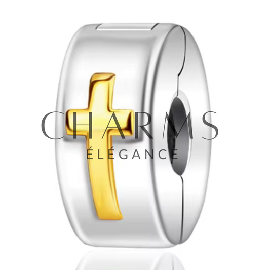 Clips avec Croix - Charms Élégance