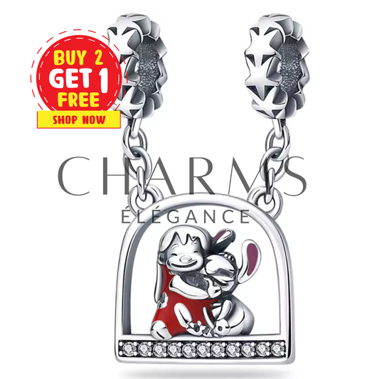 Charm Chaîne de Sécurité Lilo et Stitch - Charms Élégance