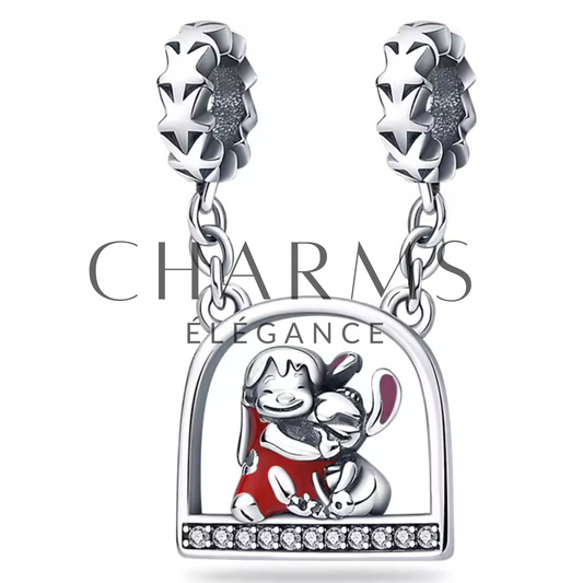 Charm Chaîne de Sécurité Lilo et Stitch - Charms Élégance