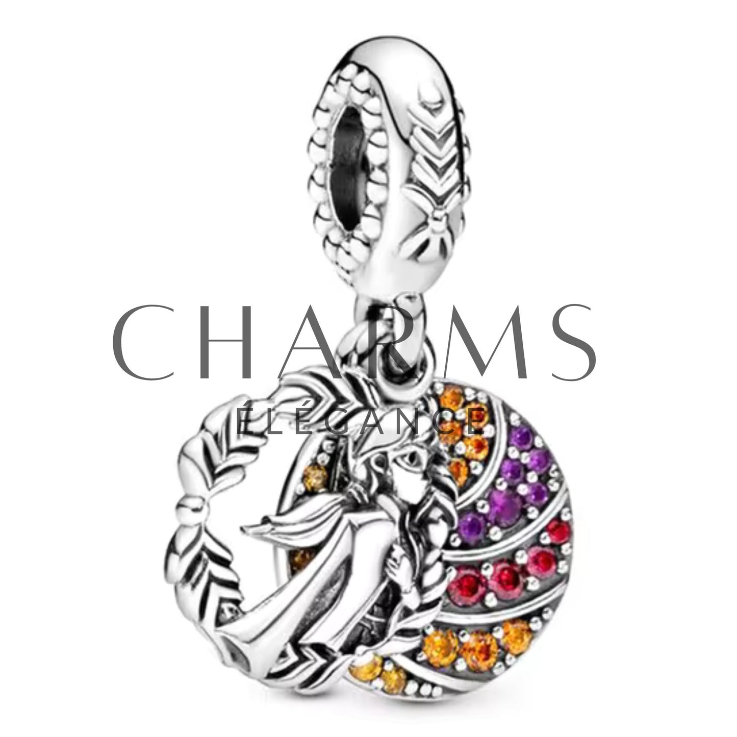 Charm Pendentif - Anna - La Reine des Neiges | Disney - Charms Élégance