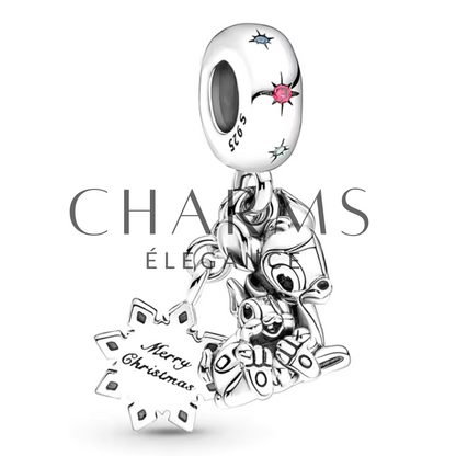 Charm Pendentif - Bambi Joyeux Noël | Disney - Charms Élégance