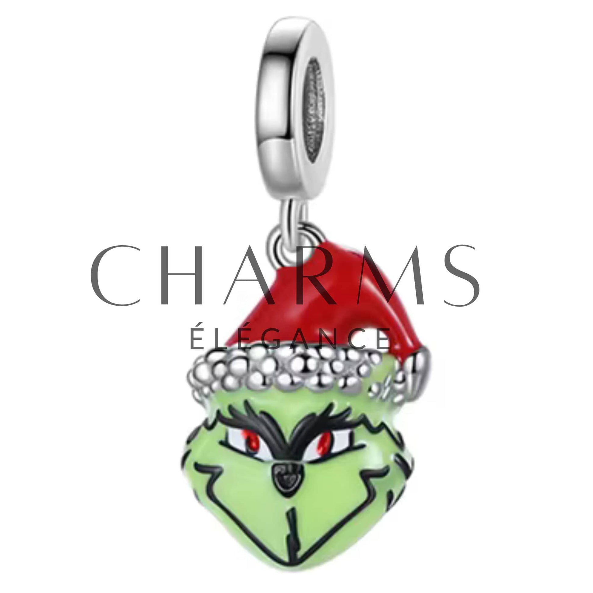 Charm Pendentif - Grinch Père Noël | Noël - Charms Élégance