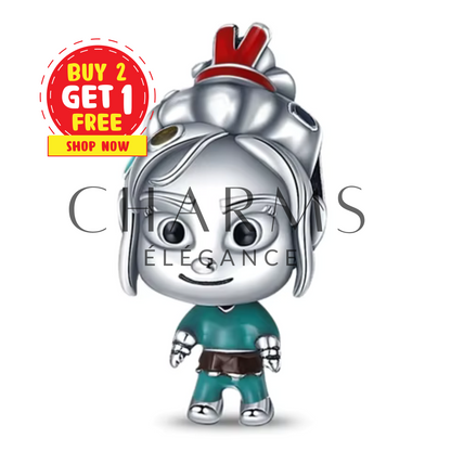 Charm Vanellope | Les mondes de Ralph - Charms Élégance