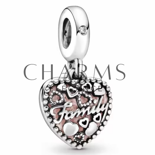 Charm Cœur Family - Charms Élégance