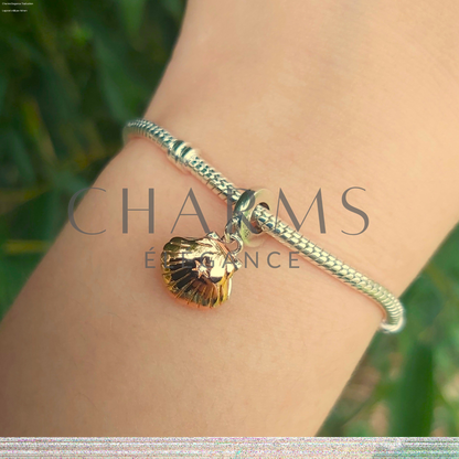 Charm Coquillage avec Perle - Charms Élégance