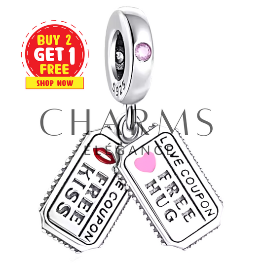 Charm – Coupons de Câlin et Bisous Offerts - Charms Élégance