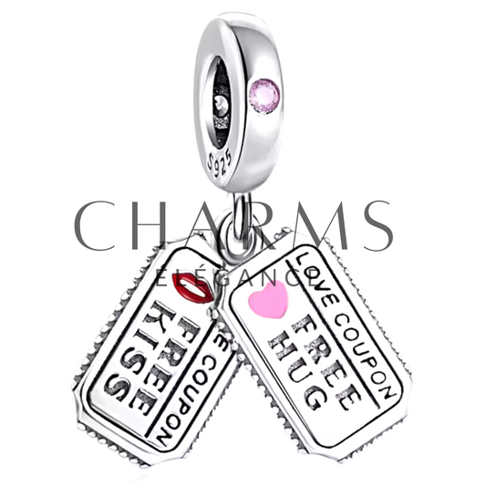 Charm – Coupons de Câlin et Bisous Offerts - Charms Élégance
