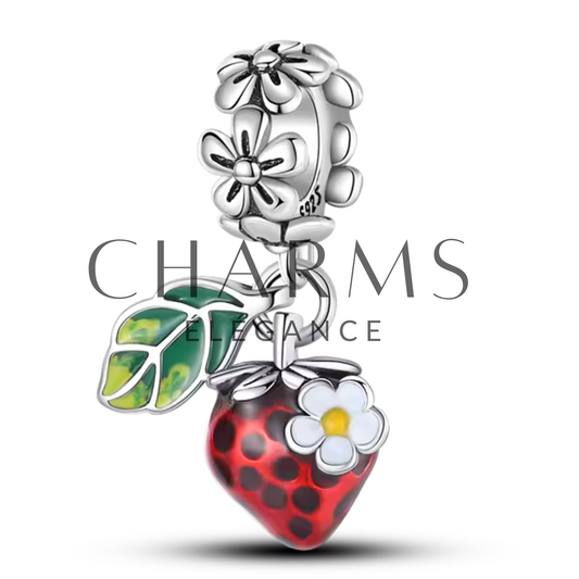 Charm Fraise - Charms Élégance