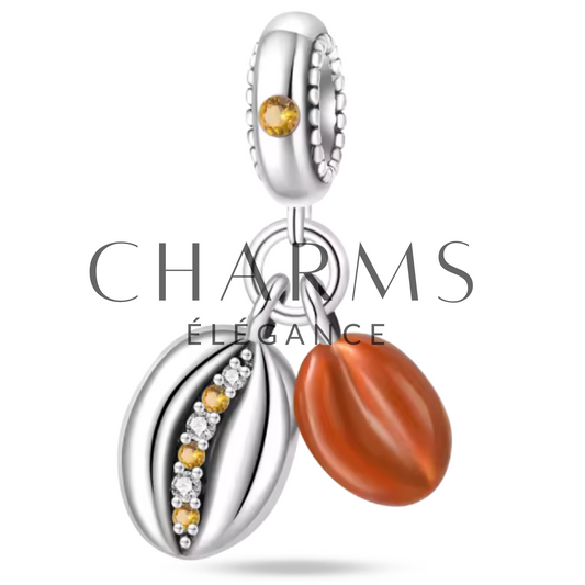Charm – Grains de Café - Charms Élégance