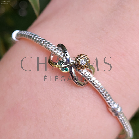 Charm Infini Tournesol - You Are My Sunshine - Charms Élégance