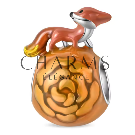Charm Taquin le Renard du Petit Prince - Charms Élégance