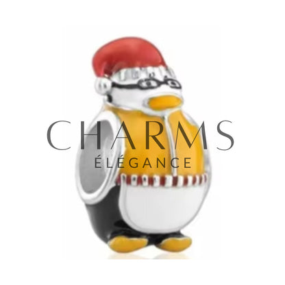 Charm - Hugsy la Peluche Pingouin | Friends - Charms Élégance