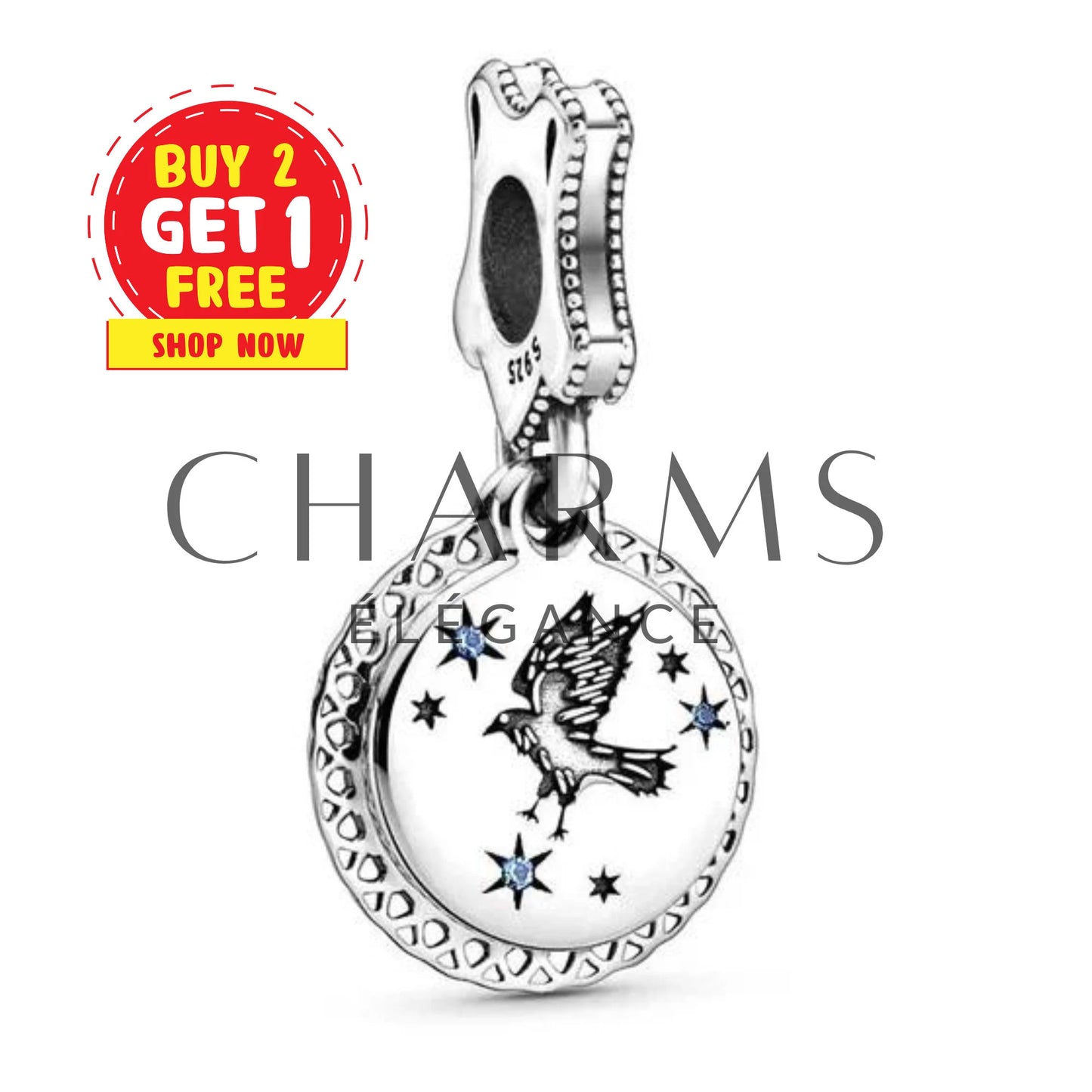 Charm Pendentif - Serdaigle - Harry Potter - Charms Élégance