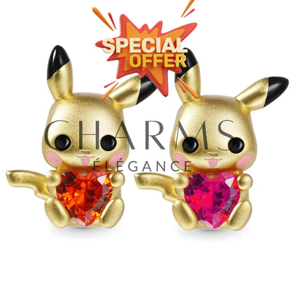 Sonderangebot – Pikachu mit rosa und orangefarbenen Diamanten | Pokémon