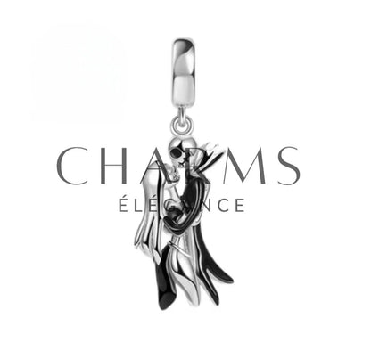 Charm Pendentif - Jack et Sally | L'Étrange Noël de Monsieur Jack