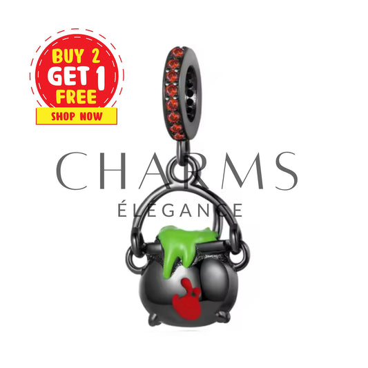 Charm Pendentif - Chaudron