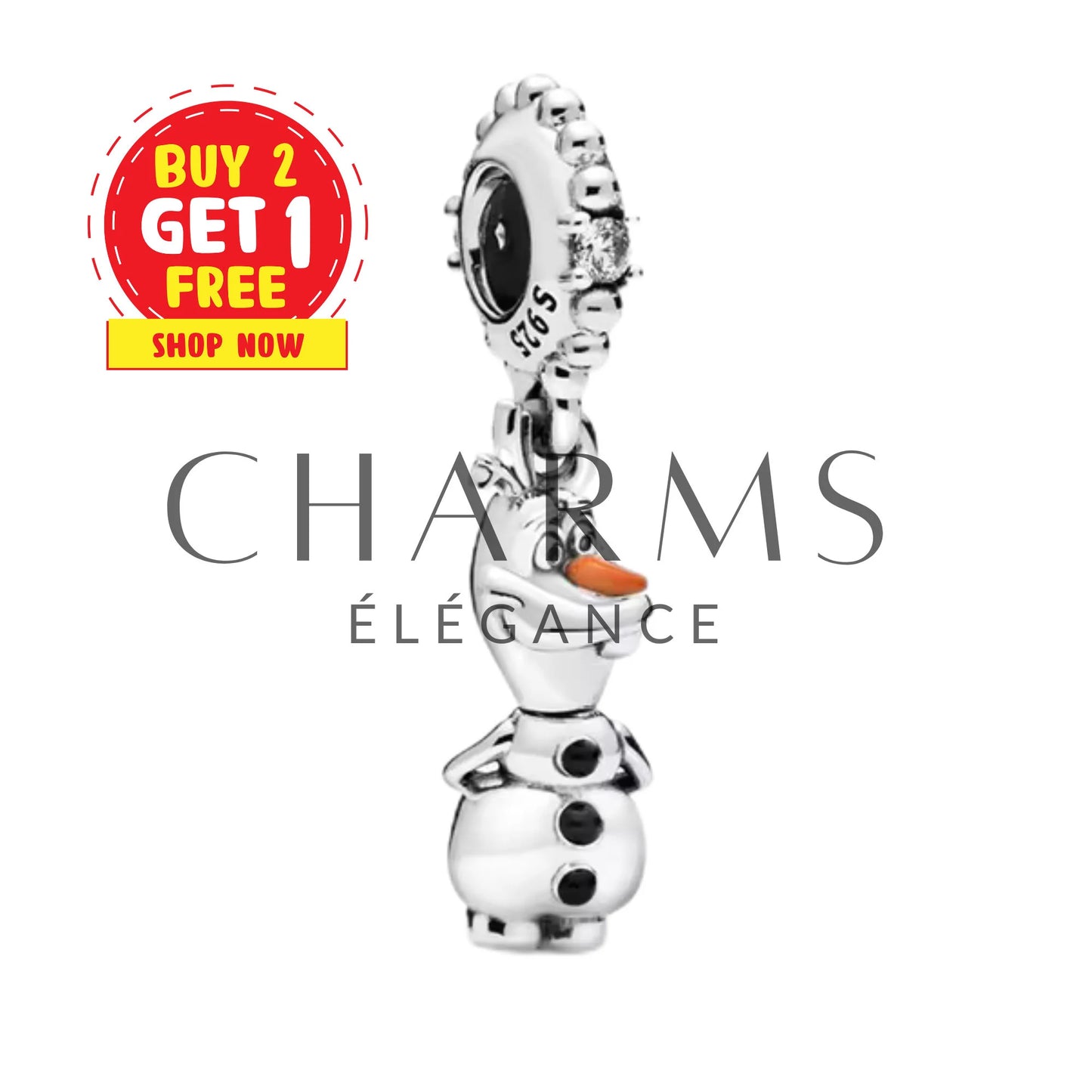 Charm Pendentif - Olaf | Disney