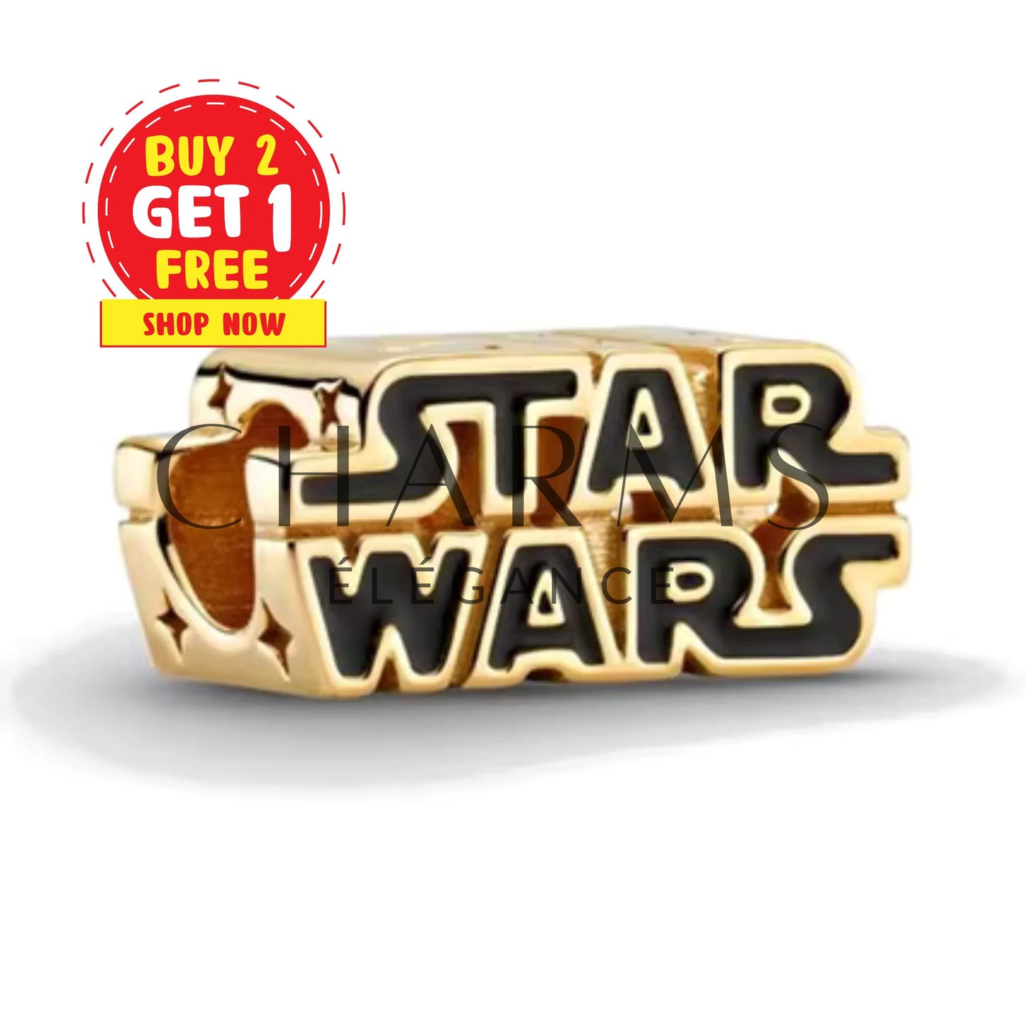 Charm - Logo Or | Star Wars