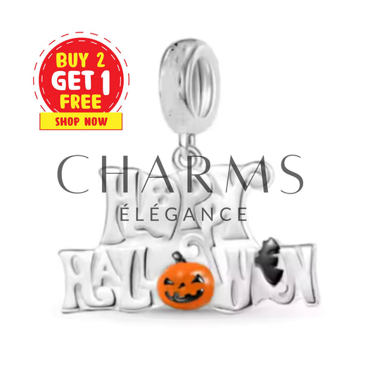 Charm Pendentif - Happy Halloween