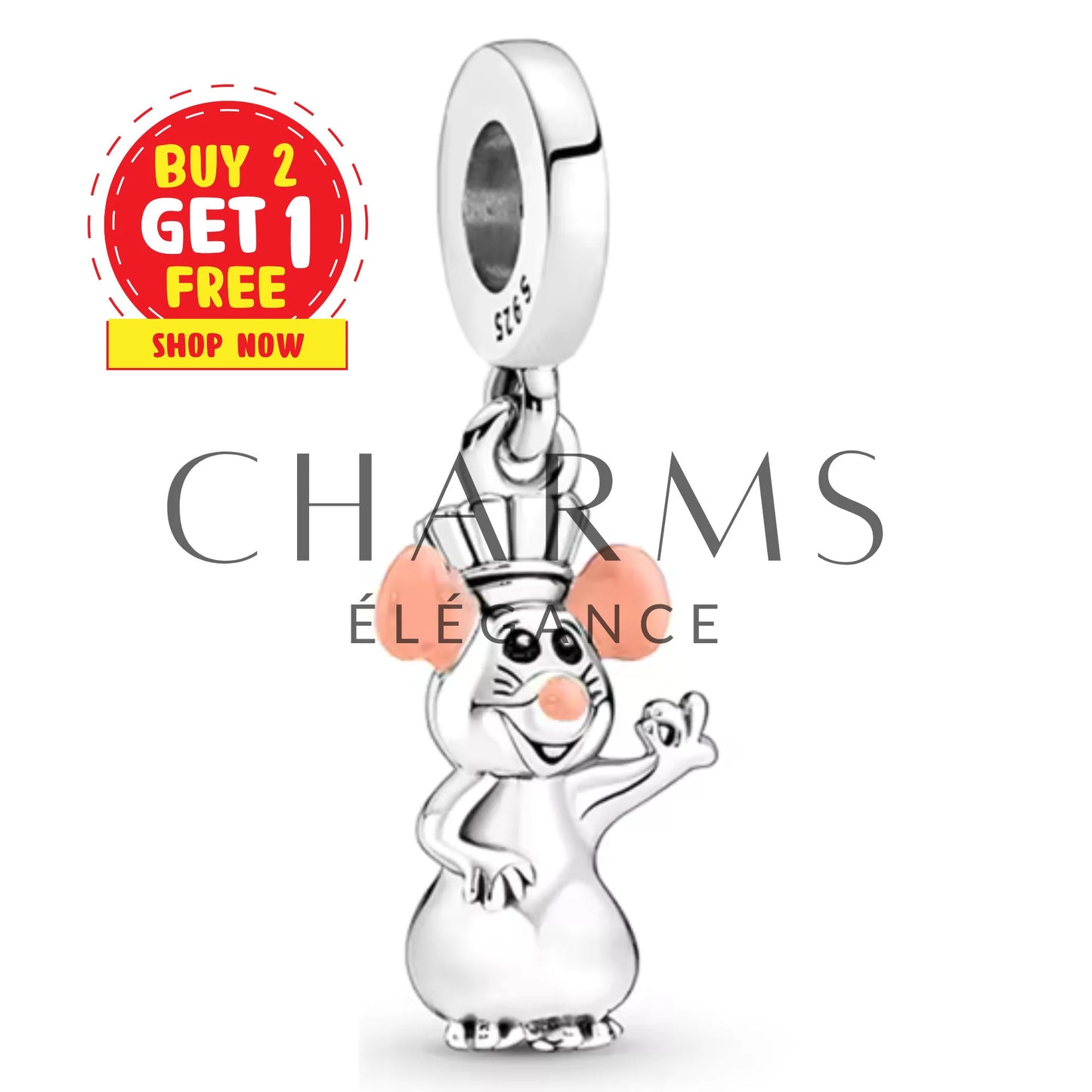 Charm Pendentif - Ratatouille | Disney