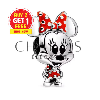 Charm - Minnie Mouse en Robe à Pois | Disney