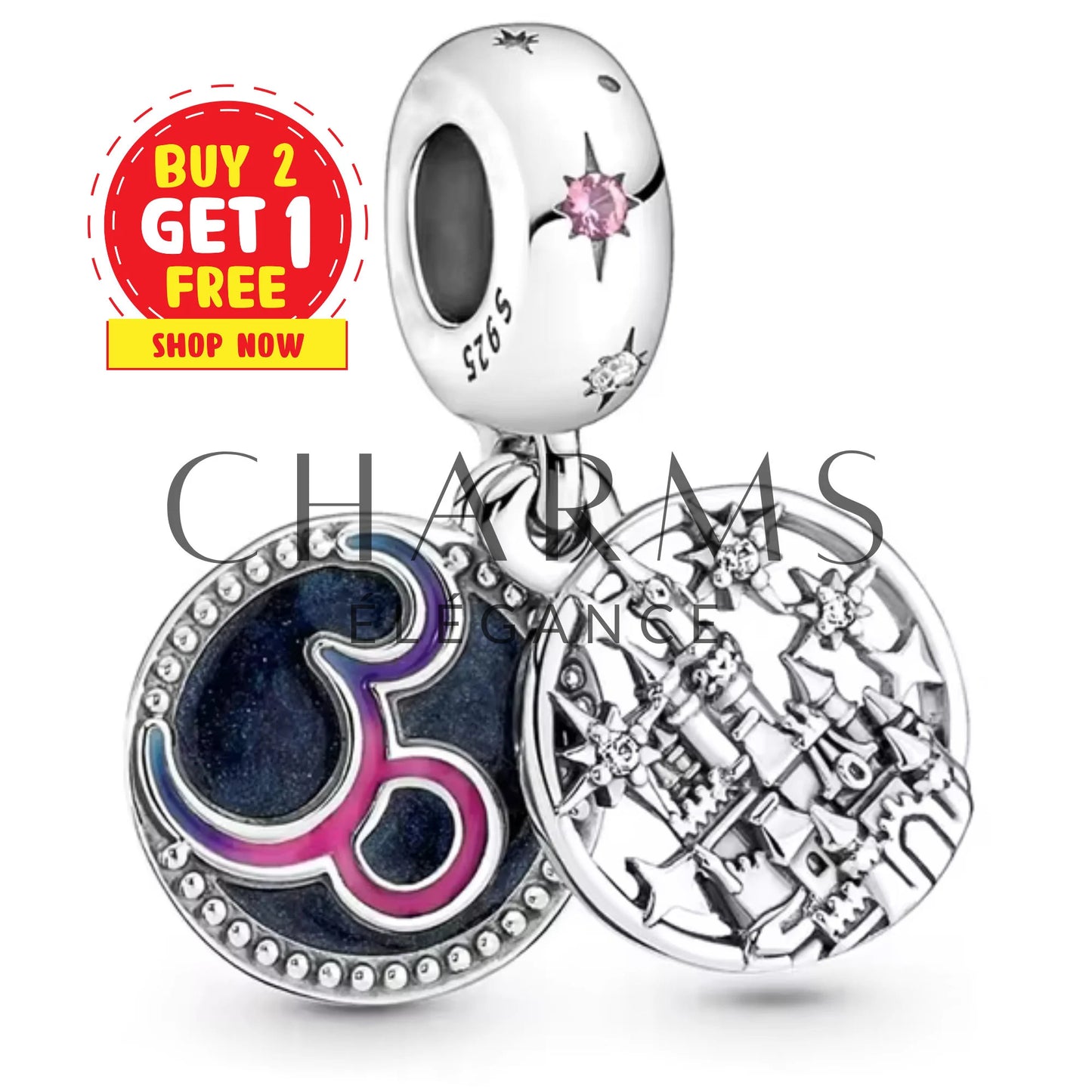 Charm Pendentif - 30e Anniversaire | Disney