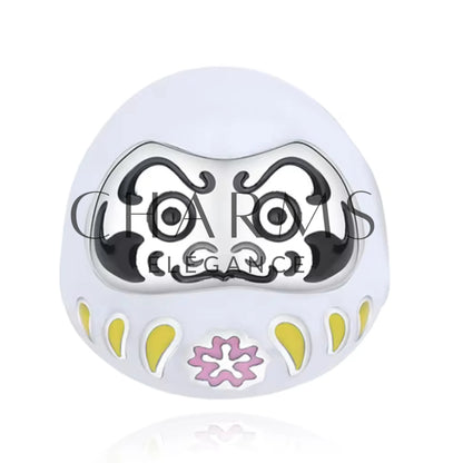 Charm - Daruma Blanc | Nouvel an chinois