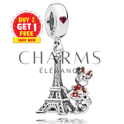 Charm Pendentif - Minnie Tour Eiffel | Disney