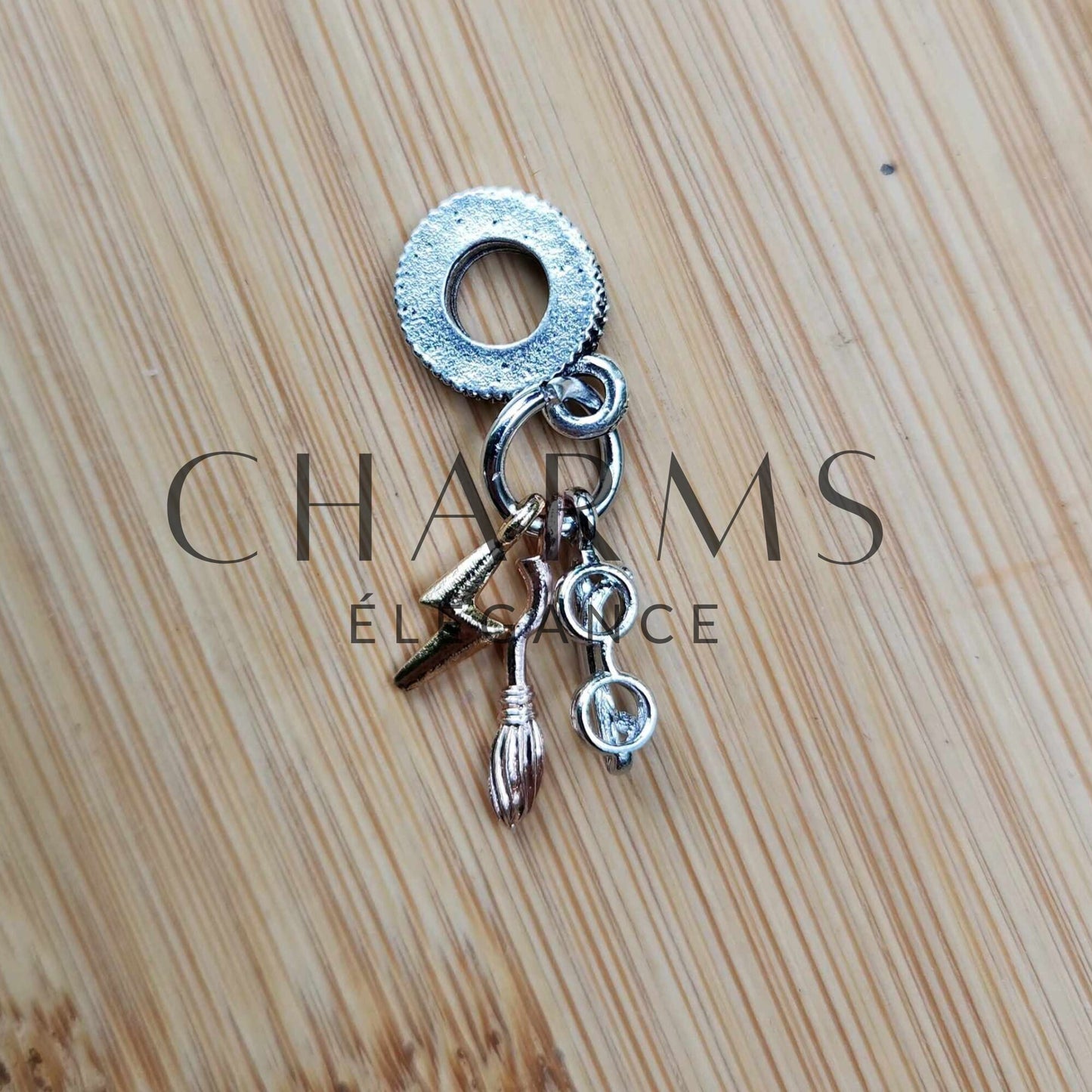 Charm – Brille, Nimbus 2000, Lightning Bolt – Harry Potter