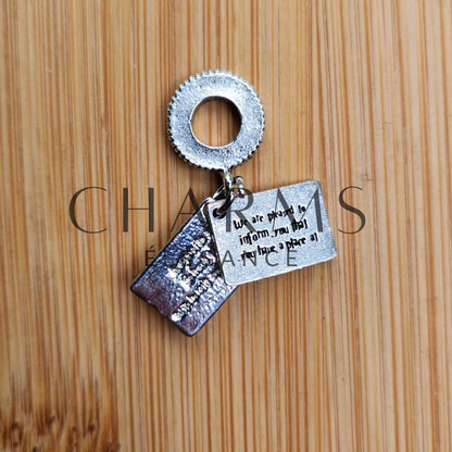 Charm Pendentif - Lettre d'Acceptation de Poudlard | Harry Potter