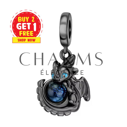 Charm Pendentif - Krokmou | Dragon